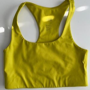 Girlfriend Paloma bra chartreuse S